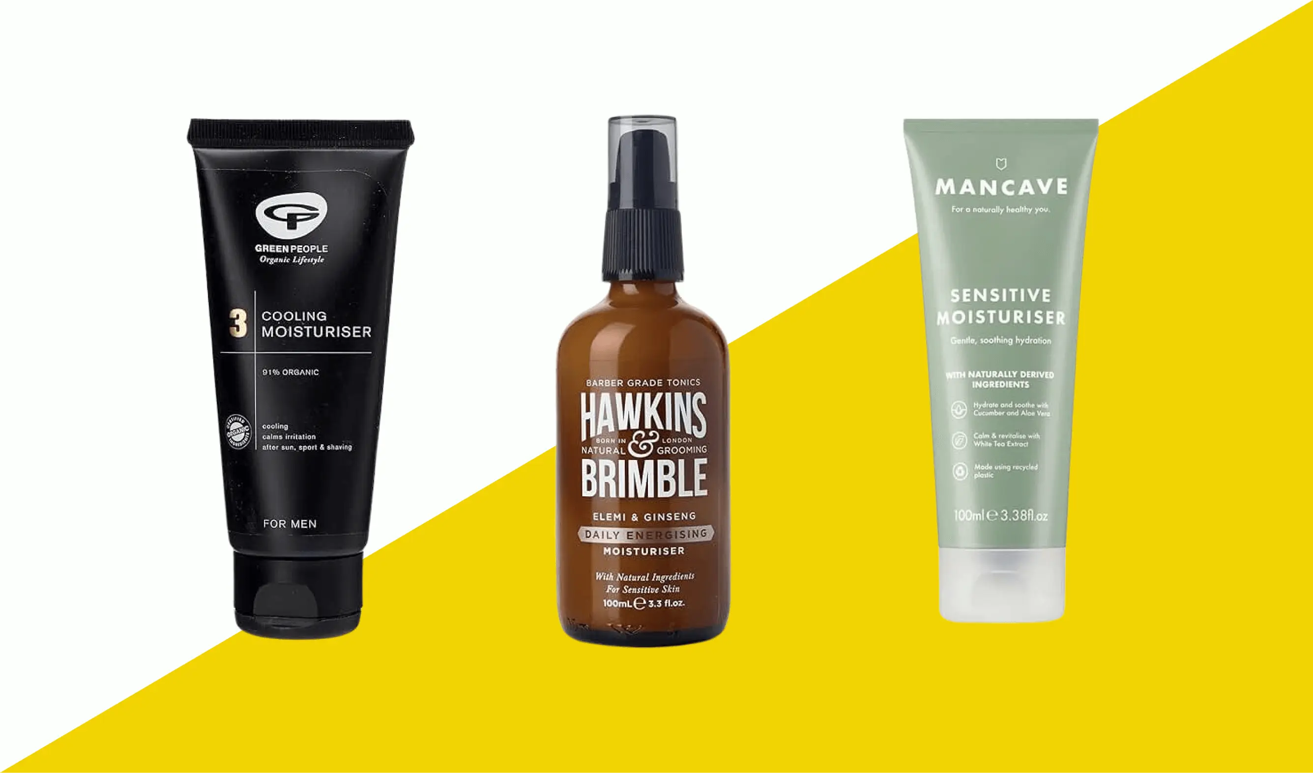 Men's moisturisers for sensitive skin